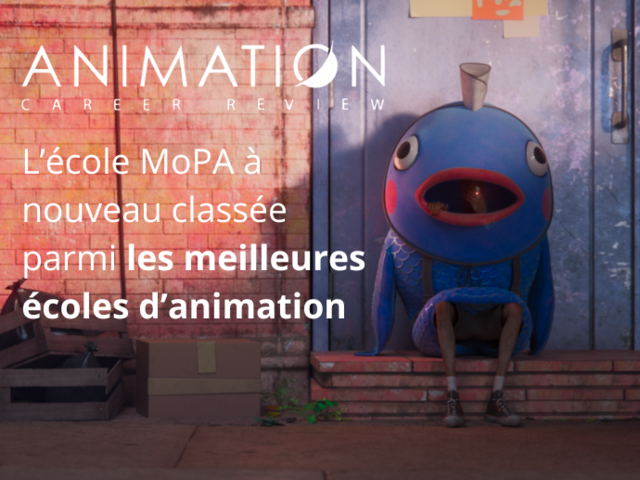 MoPA Animation news: MoPA, a nouveau classée parmi les meilleures écoles d'animation au monde