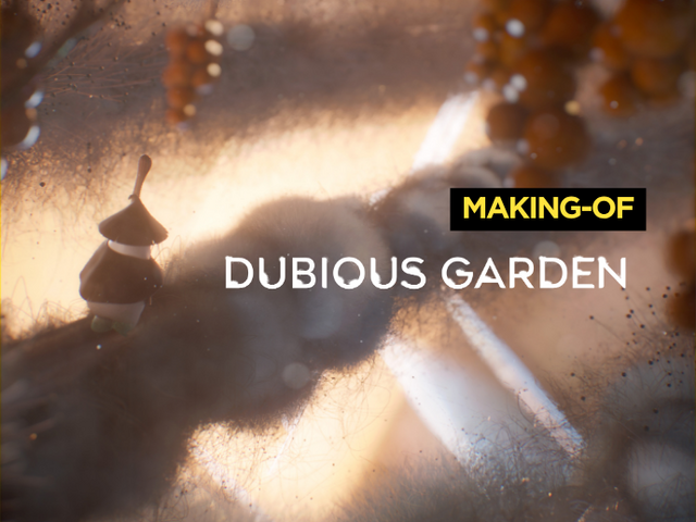 Actu Film d'animation MoPA : Making of du film de fin d’études « Étrange Jardin »