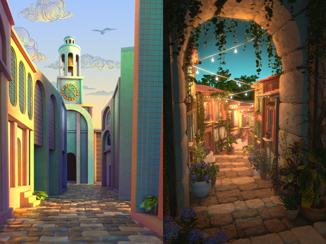 MoPA Animation news: The Alleyway - Creation of a 3D environment