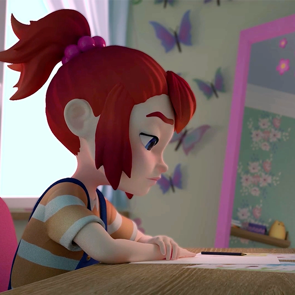 Film d'animation Cheery sadness - Enola Pardon MoPA 2024