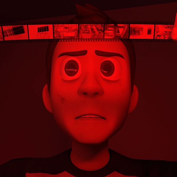 Animated film Dark room - MoPA Marie-Ange Lombard 2024