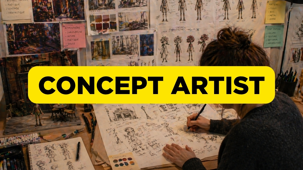 Concept Artist Stop Motion